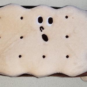Kawaii cookie biscuit pencil case makeup bag